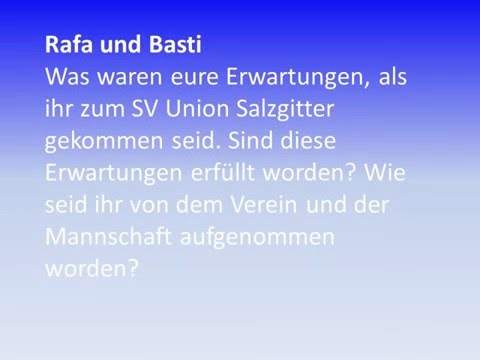 11.03.2016 Das große Interview beim SVU