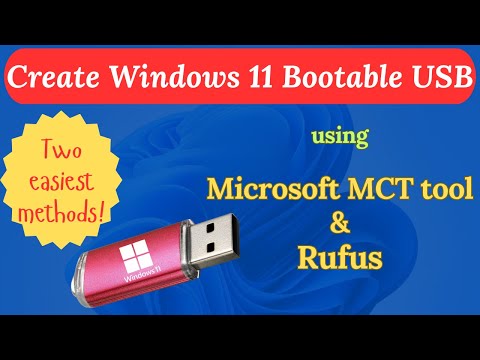 How to Create a Windows 11 Bootable USB (Using Media Creation Tool & Rufus) 2025