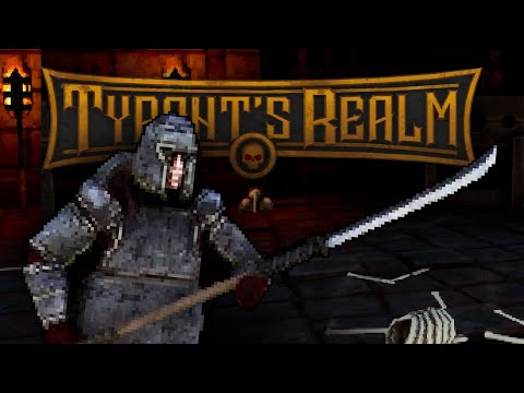 DARK SOULS STYLED ROGUELITE WITH AWESOME PS1 VISUALS! - TYRANT'S REALM