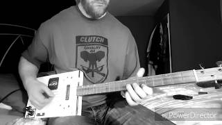 The Amazing Kreskin - Clutch - Cigar Box Guitar Cover