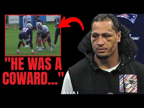 “HE WAS A COWARD!” Jahlani Tavai shows FACIAL BRUISE and EXPLODES on camera | Patriots News