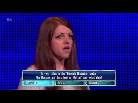 Katy Gets Her Horrible Histories Question Right | The Chase