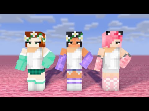 TOCA TOCA COUPLE WEDDING DANCE APHMAU, KIM AND KC - MINECRAFT ANIMATION #shorts