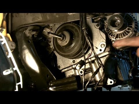 Mini Cooper S - R53 Installing vibration damper