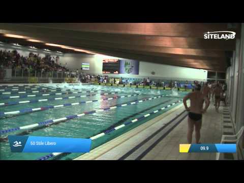 Serie 12 dei 50 Stile Libero  Assoluti Maschi Master - Campionati Regionali Master 2015 VENETO e FR