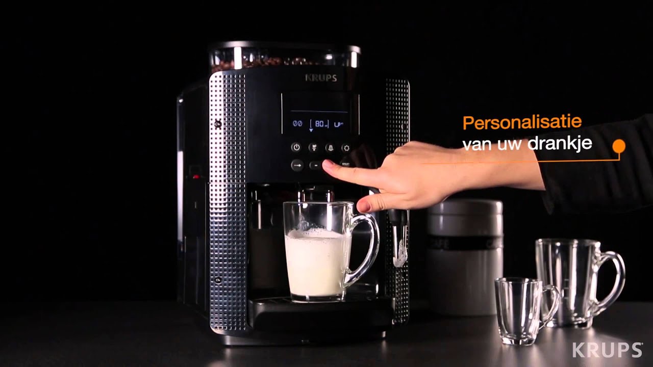 EA8150: Hoe maakt u een cappuccino