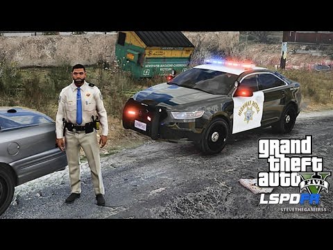 Playing GTA 5 As A POLICE OFFICER Highway Patrol| CHP| 326 GTA 5 Lspdfr Mod|