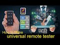 Universal Remote Tester SL CRACK ELECTRONIC Simple Projects Basic Electronic Sinhala සිංහල