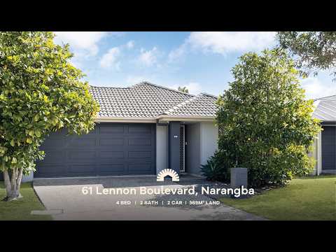 61 Lennon Boulevard, Narangba, QLD 4504, 4 slaapkamers, 2 badkamers, House