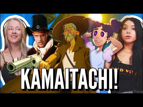 JOVENS REAGEM A KAMAITACHI - 6 BALAS ATO I e II, ALICE e PRISKA