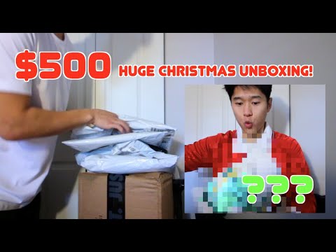HUGE CHRISTMAS UNBOXING!! JERSEYS & BOOTS
