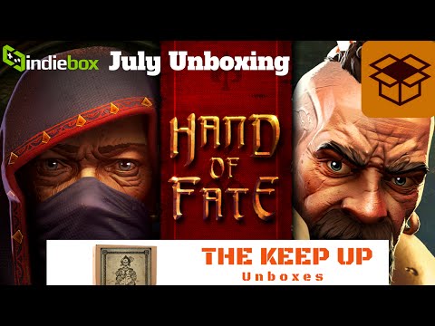 IndieBox July 2016 "Hand of Fate" Unboxing