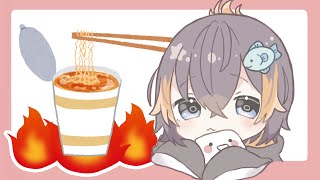 【地獄】マロ＆辛いラーメン食べます。【NIJISANJI EN | Petra Gurin】