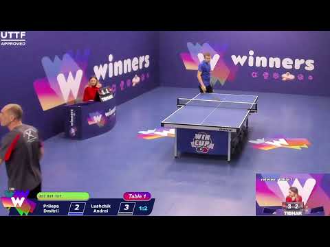 WINners CUP table 1 01.02 Prilepa Dmitrii - Lushchik Andrei 14:00