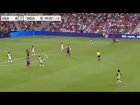 USA vs Nigeria 2 - 0 All Goals & Highlights | International Friendly Summer Series Tournament 2021