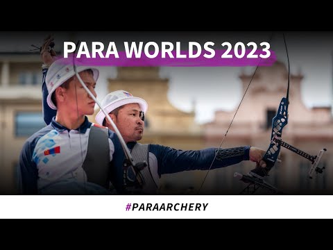 Iran v Mongolia – recurve men open doubles bronze | Pilsen 2023 World Archery Para Championships