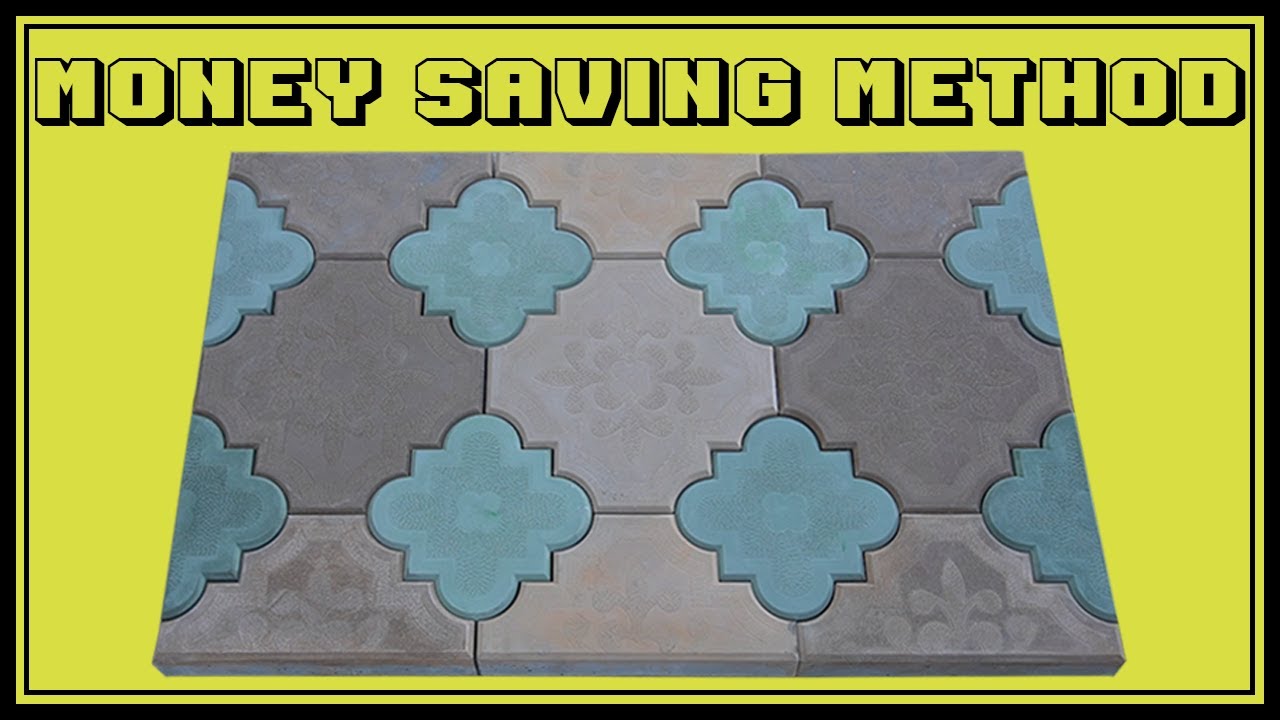 Concrete Paving Stones. DIY