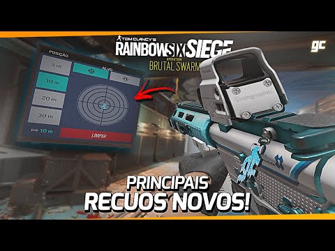 PRINCIPAIS RECUOS ALTERADOS em AÇÃO! - Rainbow Six: Siege Brutal Swarm