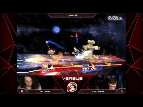 Versus Monthly Rumble 4 - Losers R8 - 8Bitman (ROB) vs. Myran (Olimar) - Smash 4
