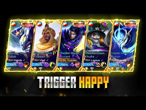 YUZUKE & TRH SQUAD IN ONE TEAM!!| ENEMY AUTO SURRENDER?!| MLBB