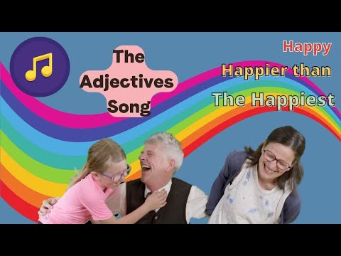 Song of the Comparative and Superlative Adjectives. English with Us