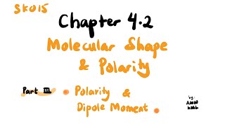 Bond Polarity | Dipole Moment | Polarity of Molecule | SDS Chapter 4.2 (Part III)