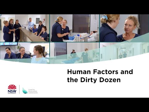 Human Factors and the Dirty Dozen
