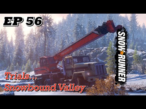 SnowRunner EP56 - Snowbound Valley Trial - Spoiler Alert