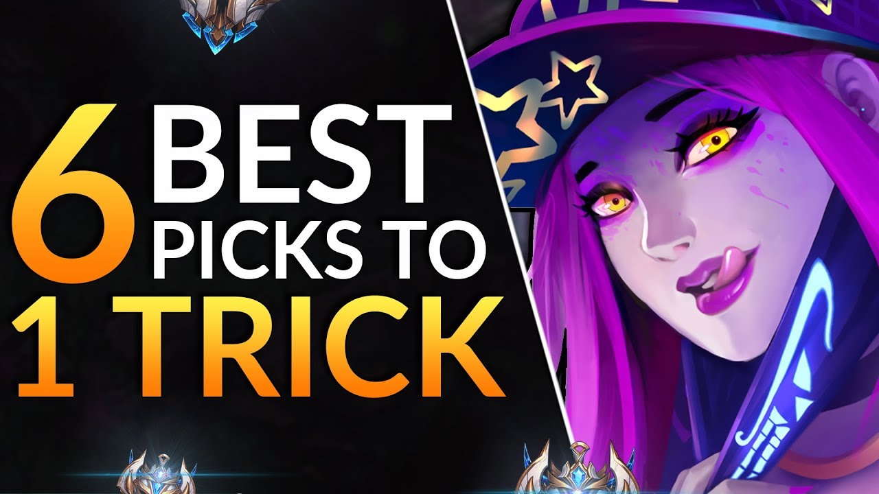 Top 6 POWERFUL CHAMPS to One Trick and Rank Up - Best Meta Tips | League of Legends Pro Guide