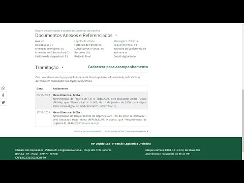 Projeto de LEI 3846/2021