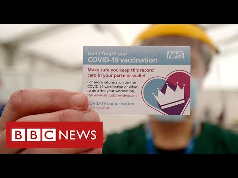 英國考慮用 "疫苗護照 "來證明Covid的保護作用 - BBC News (UK considers “vaccine passports” to prove Covid protection - BBC News)