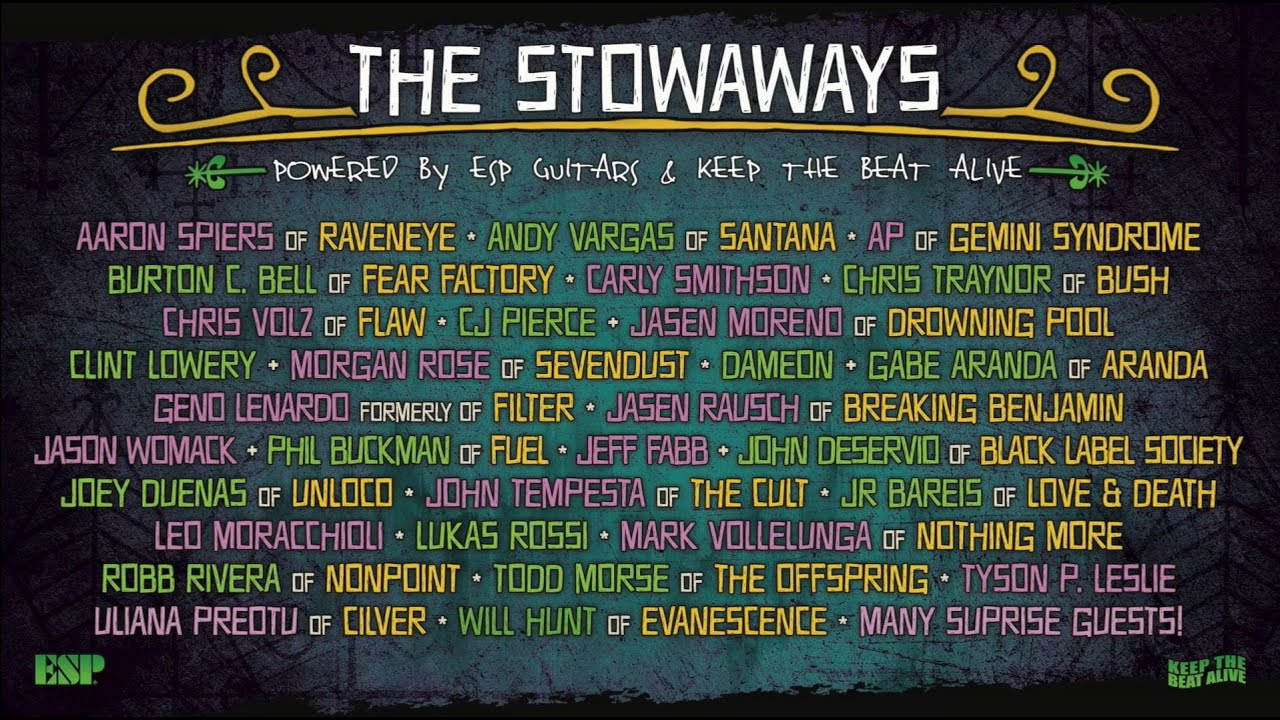 The Stowaways - SR20 Lineup Announcement - YouTube