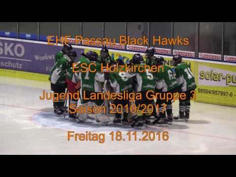 Jugend: EHF Passau Black Hawks - ESC Holzkirchen 18.11.2016