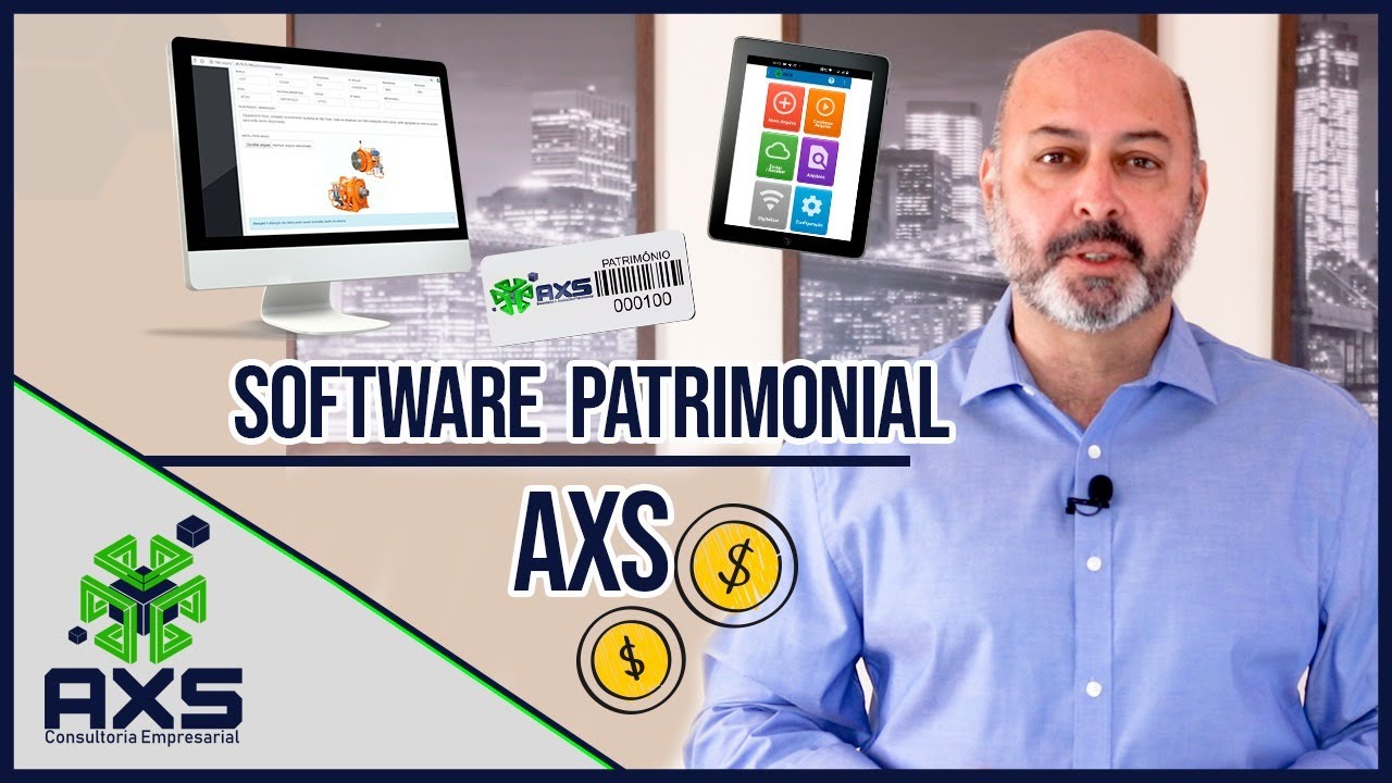 Software Patrimonial AXS - Controle do Ativo Imobilizado