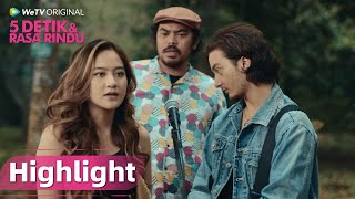 Download lagu WeTV Original 5 Detik & Rasa Rindu | Highlight EP05 Susahnya Dapat Chemistry! Untung Ada Via mp3