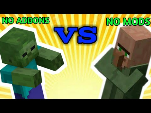 Minecraft|How to make Villagers fight for you|Commands