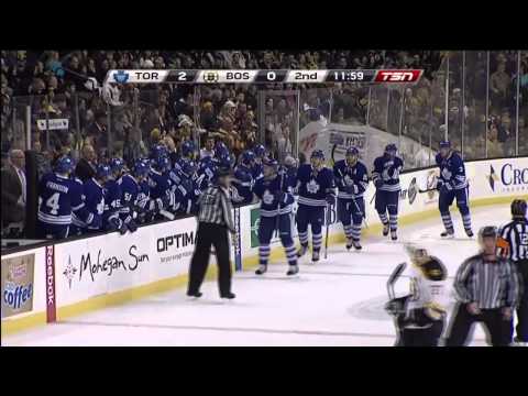 Kulemin's Goal - Leafs 2 vs Bruins 0 - Mar 25th 2013 (HD)