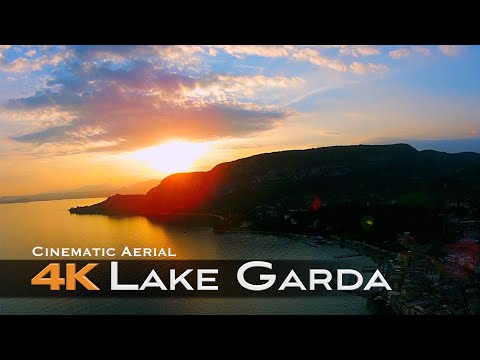 LAKE GARDA 🇮🇹 Drone Aerial 4K Gardasee ITALY