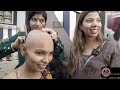 Long Hair To Bald Girl HeadShave For Hair Donation Real Emotional Transformation Bald ️