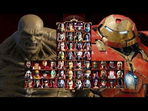 Mortal Kombat 9 - IRON MAN & ABOMINATION MOD - Expert Tag Ladder - Gameplay @(1080p) - 60ᶠᵖˢ ✔
