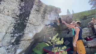 Video thumbnail: The Arete, V4. Tuolumne Meadows