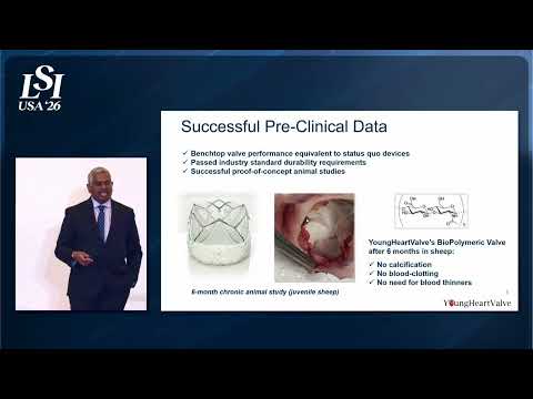 Lakshmi Dasi, YoungHeartValve  Inc - Tissue-free TAVR heart valve technology | LSI USA '26