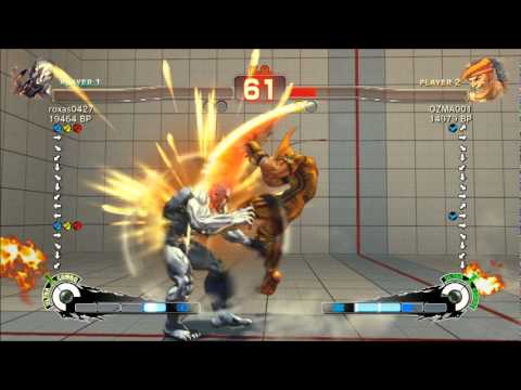 Roxas 0427 (Seth) Vs ISAO422 (Ibuki) & OZMA001 (Ad) Japanese Xbox Live Rank.wmv