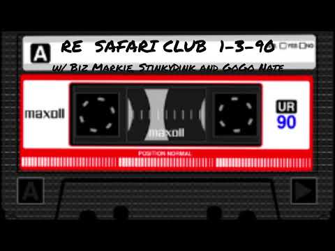 Rare Essence w Biz Markie StinkyDink and Gogo Nate 1-3-1990 Safari Club