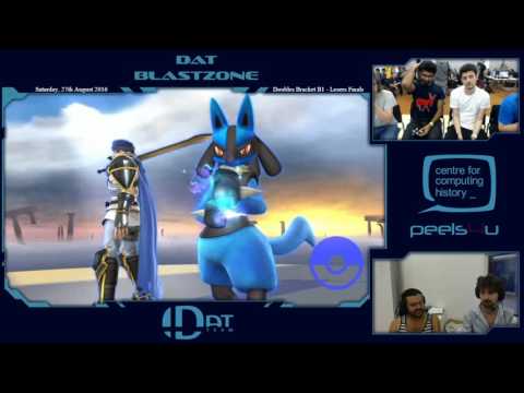 Dat Blastzone 14 - Doubles Bracket B1 - Losers Finals - Omega + Luigimitsu vs SevereCalamari + G~P