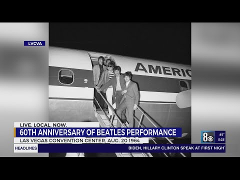 60th anniversary of Beatles performance in Las Vegas