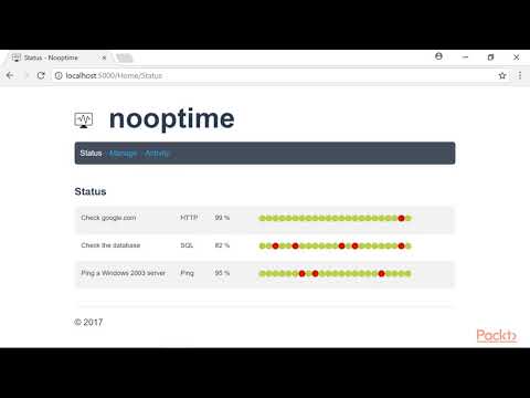 Docker for ASP NET Core MVC Getting More Advanced – Introducing Nooptime| packtpub com