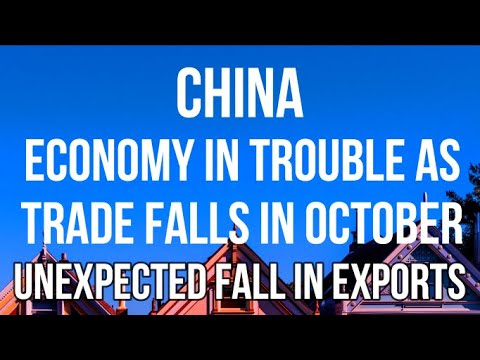 , title : 'CHINA Shock ECONOMIC DOWNTURN in October as Both Exports & Imports FALL & New Bank Lending Shrinks'