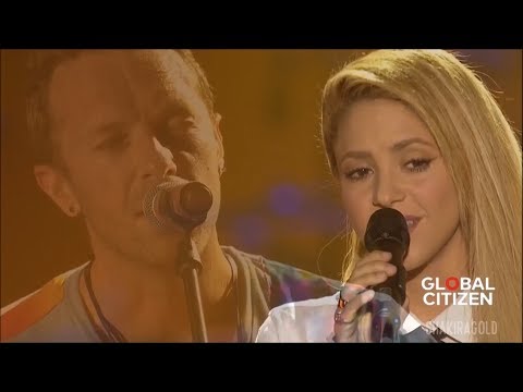 Coldplay - Yellow (Feat. Shakira) (Live Global Citizen Festival Hamburg 2017)