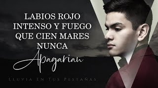(LETRA) ¨LLUVIA EN TUS PESTAÑAS¨ - Virlan García (Lyric Video)